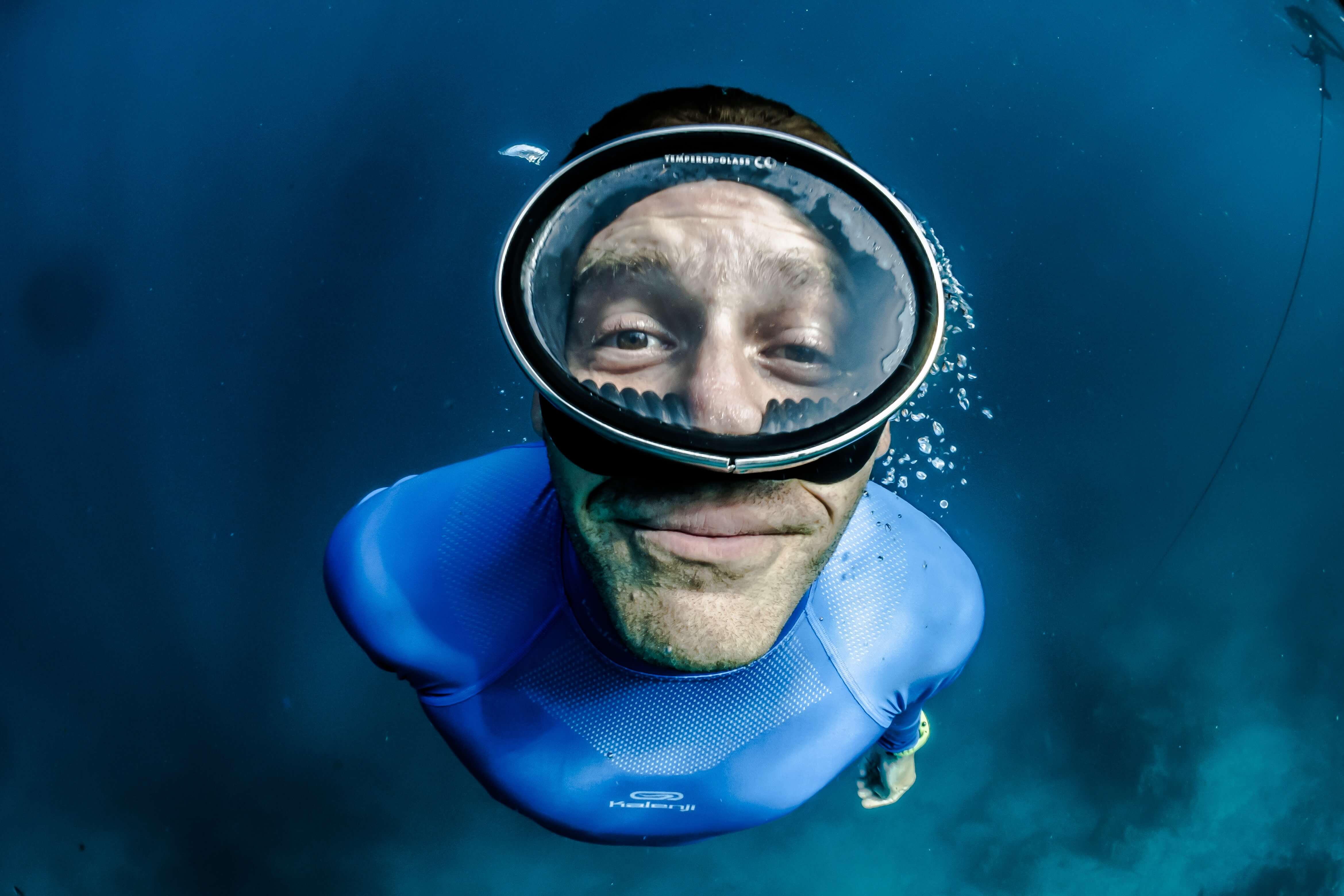 Masque de plongée de chasse sous-marine à volume extrêmement